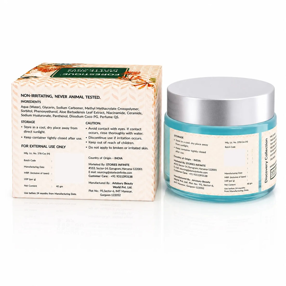 Silicon Free Matte Moisturizer