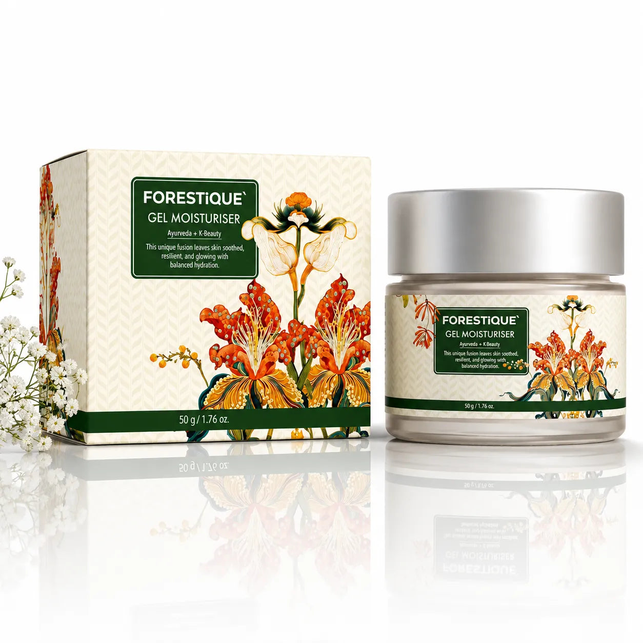 Forestique Complete Glow Essentials (Face Wash + Face Serum + Face Moisturizer + Sunscreen)