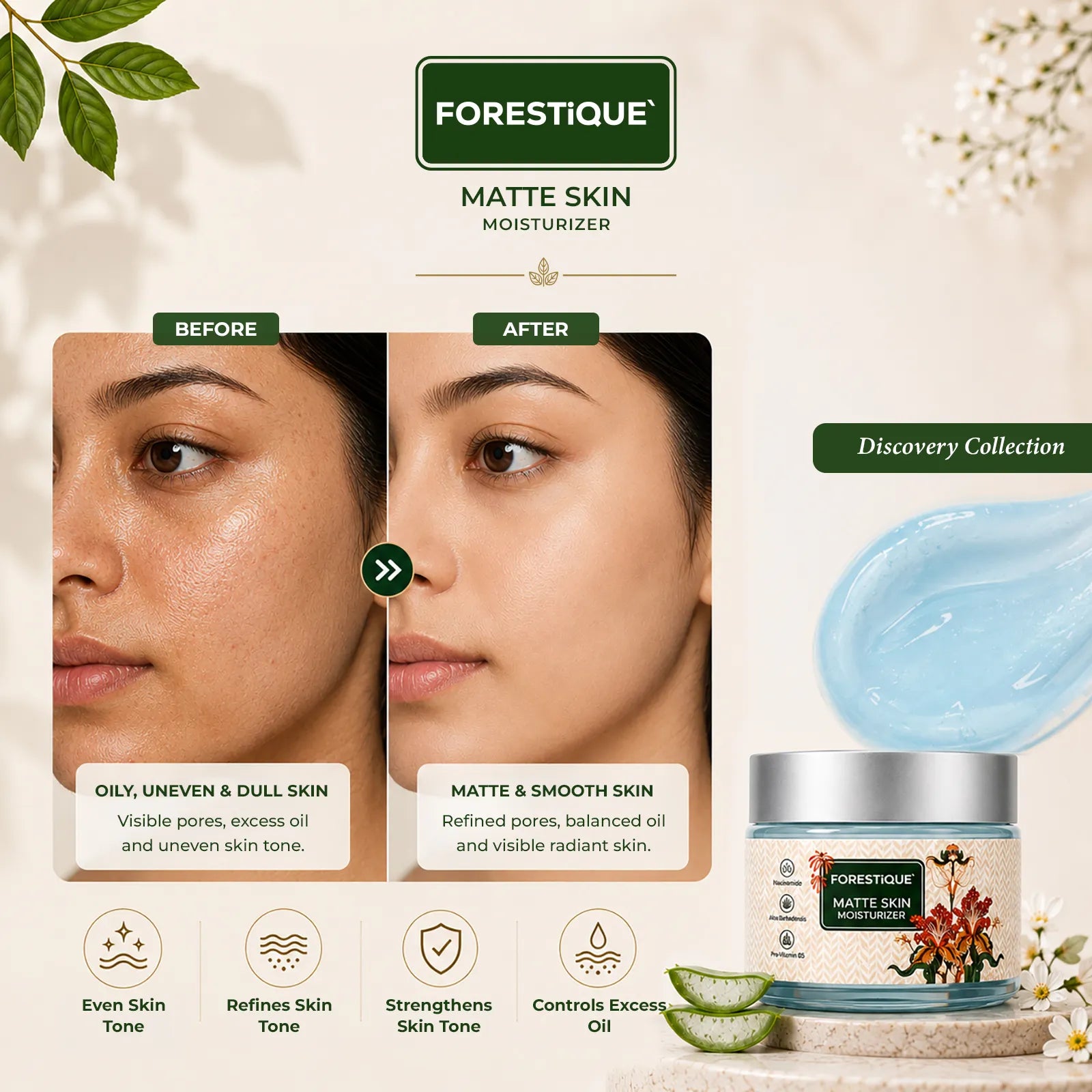 Silicon Free Matte Moisturizer