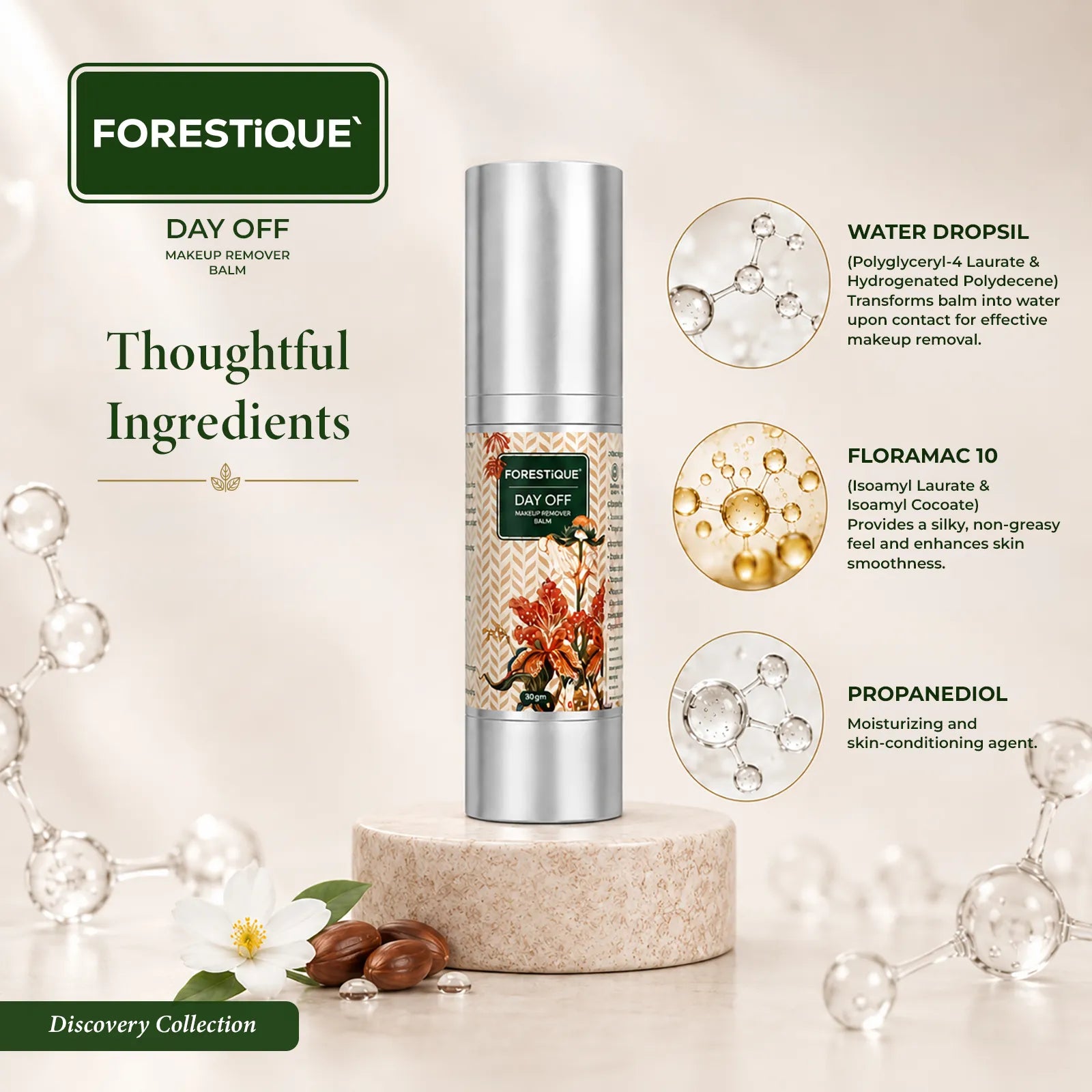 FORESTIQUE Day Off Makeup Remover Balm