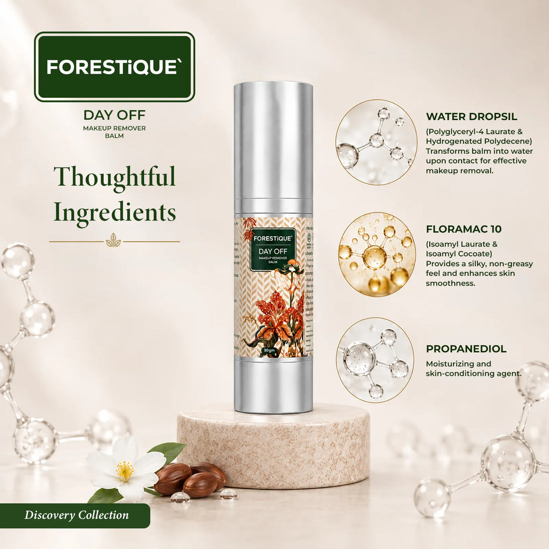 FORESTIQUE Day Off Makeup Remover Balm
