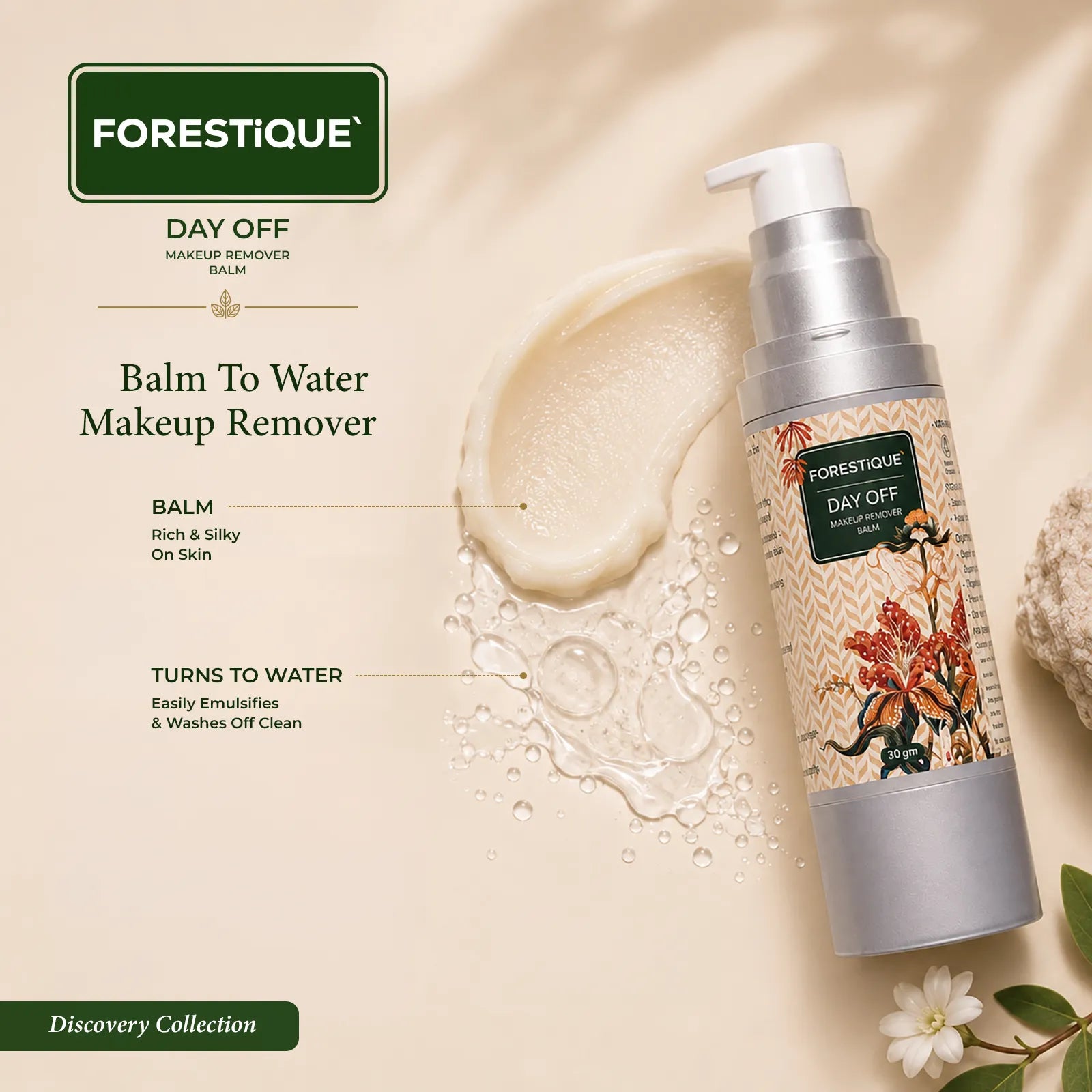 FORESTIQUE Day Off Makeup Remover Balm