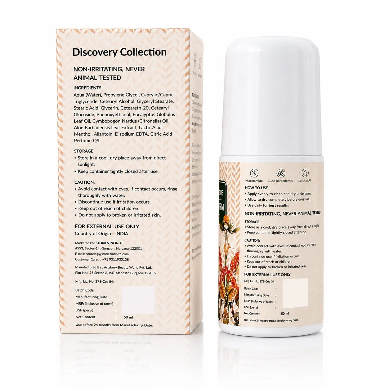 FORESTIQUE  Underarm Brightening Roll-On